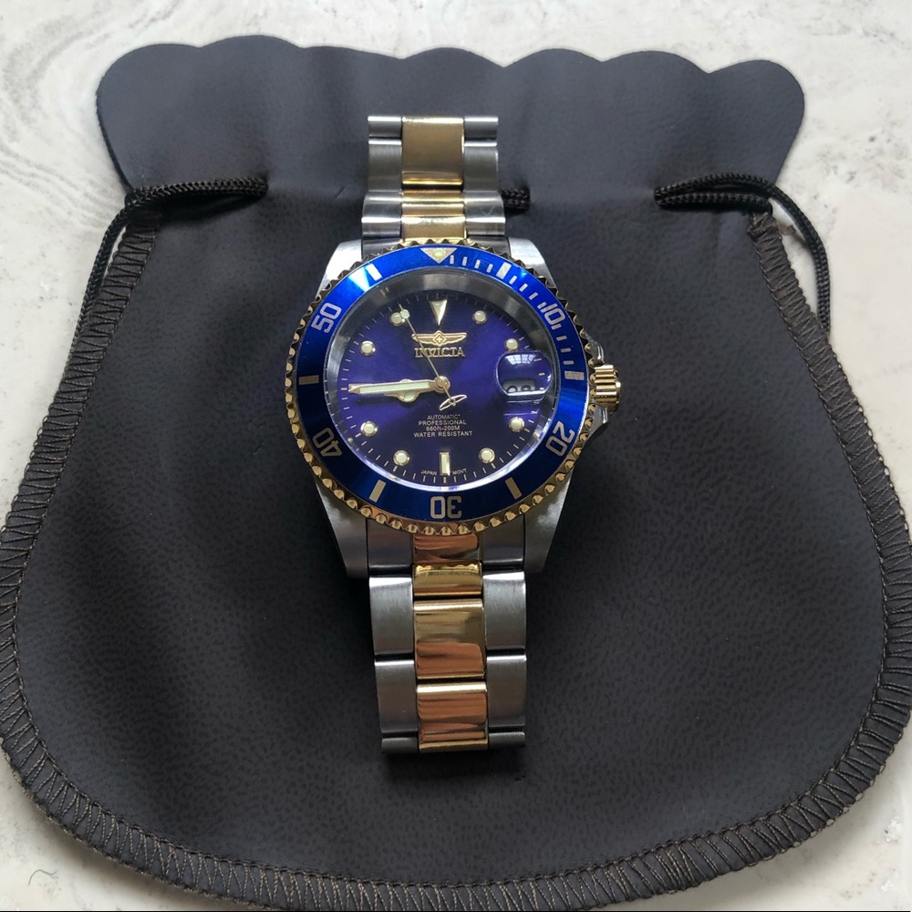 Invicta Pro Diver Two-Toned Automatic Watch
